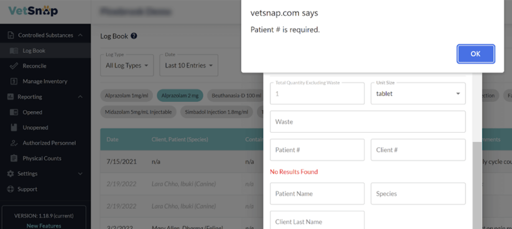 VetSnap Product Feature #3