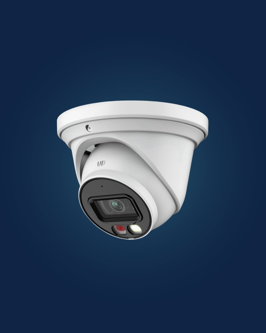VetSnap smart camera on navy background